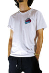 Camiseta Blanca de manga corta Logo Bordado: "Color Chimp" - Duckz Clothing Store